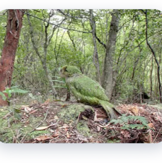 Know the world's only flightless parrot in New Zealand with Street View